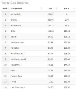 nfl pool hosting
